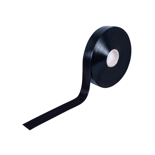 5S Supplies StripeMark Heavy Duty Industrial Floor Marking Tape 2 inch x 100 ft Black SM-BLACK-2 - main